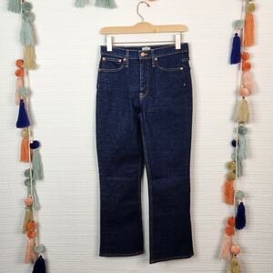J. Crew Demi-boot crop jean in Rinse wash